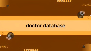 doctor database